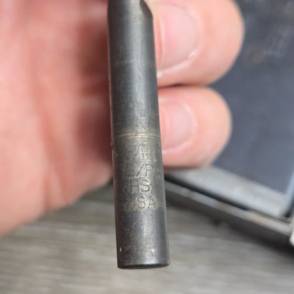 Snap On Machinist Tools Folding STEEL Drill Bit BLUE POINT 1/16 to 3/8 by 1/64